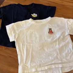 GU カンタンTシャツ　90センチ　2点セット