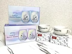 ⭐︎再再値下げしました☆スヌーピー ペアアロマグラス2個セットとカップ2個セットのサムネイル