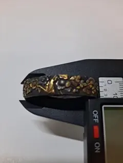 日本 刀 柄 つか 頭 かしら 装具 家紋 金象嵌 武具 - メルカリ