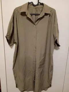 ロペピクニック　ROPE PICNIC シャツワンピース　ロング丈 38サイズ