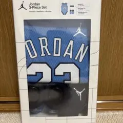 ジョーダン 3-Piece Set ボディスーツ・ヘッドバンド・靴下　赤ちゃん