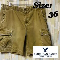 American Eagle カーゴショーツ ブラウン W36のサムネイル