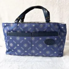 【美品】イビサ ibiza ミニトートバッグ バックインバッグ サブバッグ 総柄