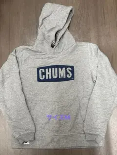 チャムス CHUMS ロゴプルオーバーパーカー メンズ M