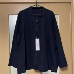 ユニクロ＋JジルサンダーJILLSANDERスーピマコットンシャツジャケット