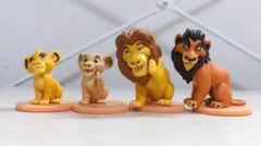 ガチャガチャ　ディズニー　ライオンキング　ないしょトーク　全セット