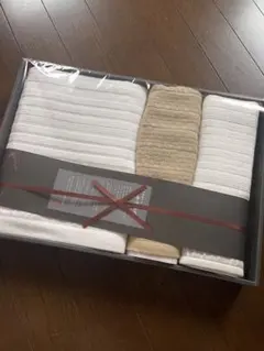 今治タオルタオルセット ホワイト ベージュ 3枚