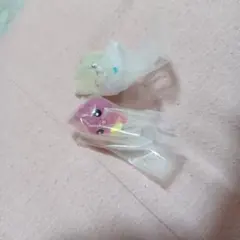 ぷるるんしずくちゃんめじるしアクセサリー うるおいちゃんとみるみるちゃん シール