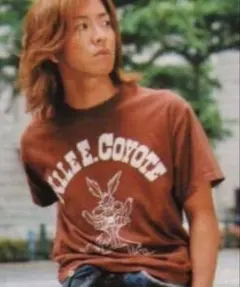 キムタク着 ワイリーコヨーテ Tシャツ ブラウン 木村拓哉 HERO 茶色 Mのサムネイル