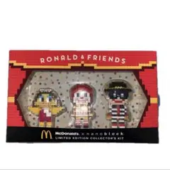 美品【未開封•レア】マクドナルド ナノブロック 限定版 3体セット