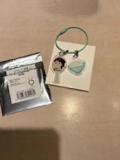 ハイキュー　大戸屋　トレーディングしゃもじ&ごはん2連アクリルチャーム　及川徹
