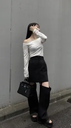 PRANK PROJECT Triple Cloths Skirt Pants