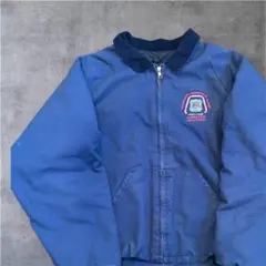 【90s vintage】USA製ダックジャケット　ワーク　デトロイト　ネイビー