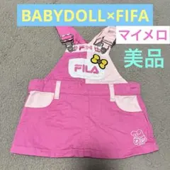 BABYDOLL FIFA マイメロ サンリオ コラボ 90cm ピンク 美品のサムネイル