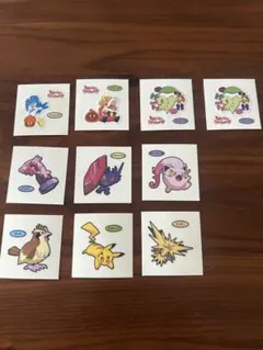 ポケモンパン　シール　10枚