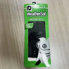 【新品未使用】ウェザーソフ ゴルフ グローブ 21cm