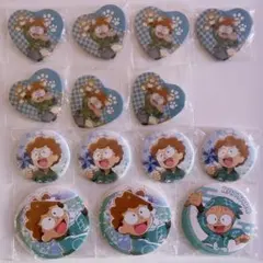 忍たま乱太郎 猪名寺乱太郎 まとめ売り 缶バッジ 紙類 ナンジャ スナマイ