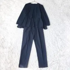 フロリア セットアップ ペプラムブラウス テーパードパンツ［B671］