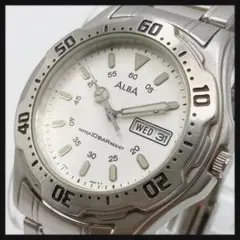 新品電池交換/稼働 SEIKO ALBA SEFAIRE ダイバーズ 腕時計 - メルカリ