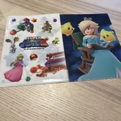 マリオ クリアファイル セブン　２枚　非売品