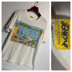 90'sヴィンテージKenDoneケンドーンオーストリア製ハーバーアートTシャツ