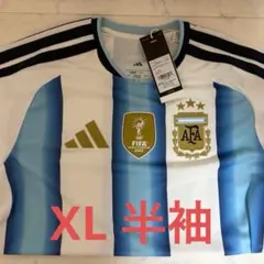 アルゼンチン代表 2026 ワールドカップ プレマッチ メッシ タグ付 未