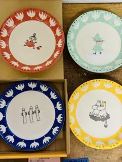 MOOMIN ムーミン kukkaクッカ パスタ皿 カレー皿 4枚 セット