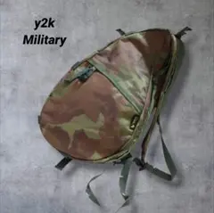 y2k Military ミリタリー スリングバッグ 迷彩 カモフラ BWMのサムネイル