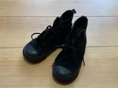 コンバーススニーカー17cm ブラック ハイカットスニーカー