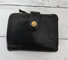 CINQ 二つ折り財布 ブラック