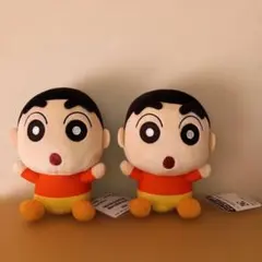 クレヨンしんちゃん ぬいぐるみ 2個