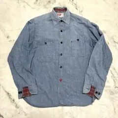 絶版！TENDERLOIN テンダーロイン シャンブレーシャツ INDIGO - メルカリ