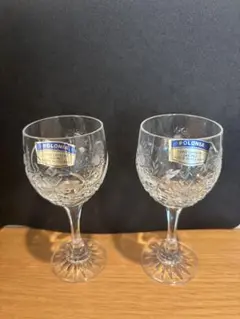 ポロニア　クリスタルガラス製ボウル 花弁型 カットガラス 約30cm ポロニア クリスタルガラス製ボウル 花弁型 カットガラス 約30cm