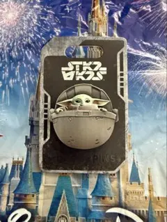 日本未発売2026最新作 マンダロリアン＆グローグー 公開記念ピンバッチ