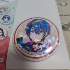 プロセカ　青柳冬弥　缶バッジ　ローソン