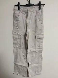 レディース カーゴパンツ ベージュのサムネイル