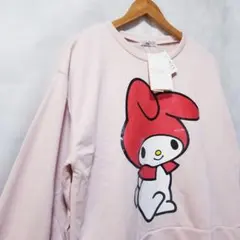 可愛い マイメロディ スウェット ピンク M サンリオ 新品タグ付 レディース