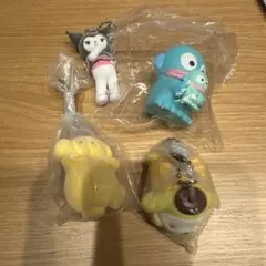 ガチャガチャ　ポムポムプリン、クロミ、ハンギョドン　サンリオセット♡