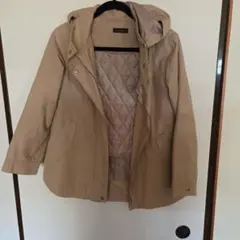 anysis blanc フード付きジャケットベージュ