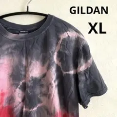 GILDAN ギルダン　タイダイデザイン メンズTシャツ　XL 大きめ　海外古着