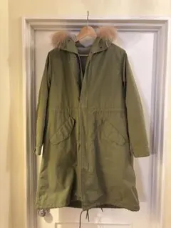 ジャーナルスタンダード　ファー付きモッズコート