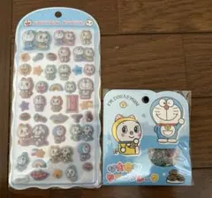 ドラえもん コットンパフィー　おはじきシール　ドラえもん