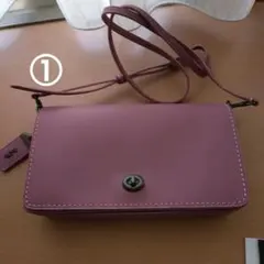 コーチ　ミニショルダー　サイフ　新品
