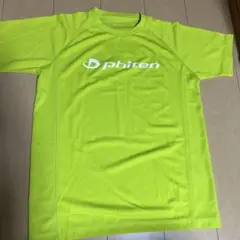 phiten 蛍光イエロー Tシャツ
