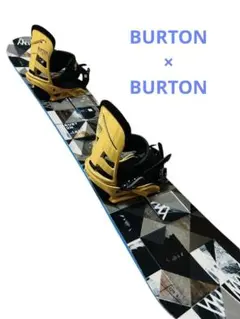BURTON　feelgood　バートン　バインディング付　スノーボードセット BURTON feelgood バートン バインディング付 スノーボードセット