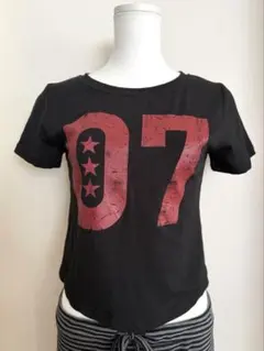 ナンバリングフィットTシャツ(BLK)のサムネイル