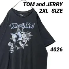 トムとジェリー Tシャツ 2XL ゆるだぼ ビッグシルエット キャラT US古着