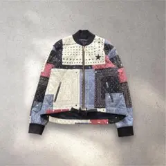 トミーヒルフィガー パッチワーク キルティング　ジャケット 星柄 ギミック　総柄