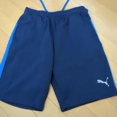 PUMA ハーフパンツ 160cm ネイビー/ブルー