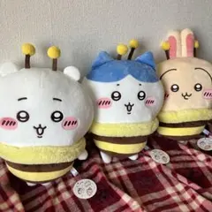 ちいかわ　ハチさんBIGぬいぐるみ　3種セット　タグ付き